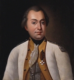 Unbekannter Künstler - Michail Kutusow in der Uniform des Lugansk-Regiments, 1788