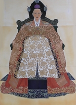 Unbekannter Künstler - Myeongseong (1851-1895), Königin von Korea