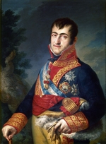López Portaña, Vicente - Porträt von König Ferdinand VII. von Spanien