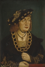 Wertinger, Hans, von - Porträt von Friedrich III. (1415-1493), Kaiser des Heiligen Römischen Reiches