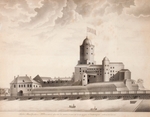 Unbekannter Künstler - Blick auf die Burg Wyborg