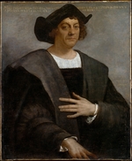 Piombo, Sebastiano, del - Porträit von Christoph Kolumbus