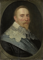 Unbekannter Künstler - Porträt von König Gustav II. Adolf von Schweden (1594-1632)