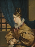 Riss, François Nicolas - Duchesse de Berry in der Festung von Blaye