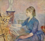 Morisot, Berthe - Paule Gobillard malt (Paule Gobillard peignant)