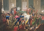 Tassaert, Jean-Joseph-François - Die Verhaftung des Robespierre am 28. Juli 1794 (Nach Fulchran-Jean Harriet)