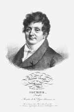 Unbekannter Künstler - Porträt von Jean Baptiste Joseph Fourier (1768-1830)