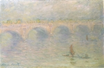 Monet, Claude - Waterloo Bridge, Sonnenlicht-Effekt