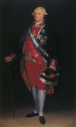 Goya, Francisco, de - Karl IV. von Spanien in der Uniform der Guardia de Corps