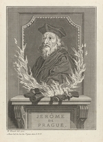 Picart, Bernard - Porträt von Hieronymus von Prag