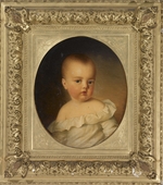 Einsle, Anton - Porträt von Marie Therese von Österreich-Este (1849-1919) als Kind