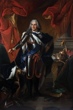 Silvestre, Louis de, (Kopie) - Porträt von Friedrich August I. von Sachsen (1670-1733), König von Polen