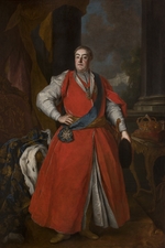 Unbekannter Künstler - Porträt von August III., König von Polen und Kurfürst von Sachsen (1696-1763)