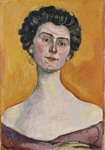 Hodler, Ferdinand - Bildnis Clara Pasche-Battié