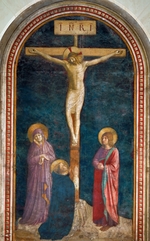 Angelico, Fra Giovanni, da Fiesole - Die Kreuzigung mit dem Heiligen Dominikus