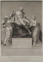 Boydell, John - Shakespeare mit der Muse der Literatur und dem Genius der Malerei