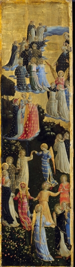 Angelico, Fra Giovanni, da Fiesole - Das Jüngste Gericht (Flügelaltar, linke Tafel)