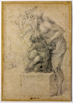 Buonarroti, Michelangelo - Die Opferung Isaaks