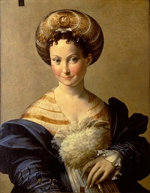 Parmigianino - Porträt einer jungen Frau (Die türkische Sklavin)