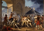 Le Barbier, Jean-Jacques-François - Der Heldenmut des jungen Désilles in der Affäre von Nancy am 31. August 1790