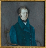 Unbekannter Künstler - Porträt von Alexei Gawrilowitsch Popow (1760-1857)