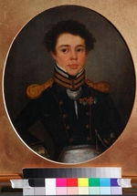 Unbekannter Künstler - Porträt von Michail Iwanowitsch Oserow (1792-1867)