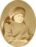 Russischer Fotograf - Porträt von Fjodor F. Dostojewski, Sohn des Schriftstellers Fjodor M. Dostojewski