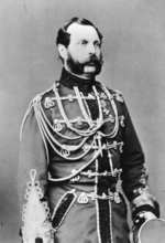 Russischer Fotograf - Porträt des Zaren Alexander II. von Russland (1818-1881)
