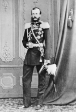 Russischer Fotograf - Porträt Großfürst Michael Nikolajewitsch von Russland (1832-1909)