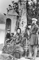 Russischer Fotograf - Die Familie des Zaren Alexander II. von Russland