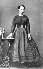 Russischer Fotograf - Porträt Großfürstin Maria Alexandrowna von Russland (1853-1920)