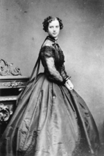 Russischer Fotograf - Porträt Dagmar, Prinzessin von Dänemark, Zarin Maria Fjodorowna von Russland (1847-1928)