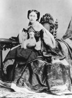 Russischer Fotograf - Porträt Großfürstin Olga Nikolajewna von Russland, Königin von Württemberg (1822-1892)