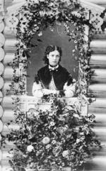 Russischer Fotograf - Porträt Großfürstin Maria Fjodorowna von Russland (1847-1928)