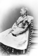 Russischer Fotograf - Porträt Großfürstin Wera Konstantinowna von Russland (1854-1912)