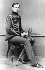 Russischer Fotograf - Porträt Großfürst Alexander Alexandrowitsch von Russland (1845-1894)