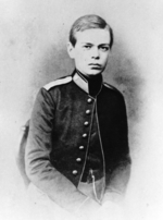 Russischer Fotograf - Porträt Großfürst Alexander Alexandrowitsch von Russland (1845-1894)