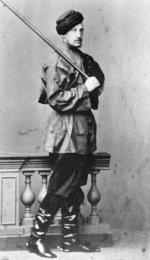 Russischer Fotograf - Porträt Großfürst Nikolai Nikolajewitsch (der Ältere) von Russland (1831-1891)