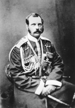 Russischer Fotograf - Porträt des Zaren Alexander II. von Russland (1818-1881)