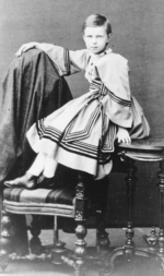 Russischer Fotograf - Porträt Großfürstin Maria Alexandrowna von Russland (1853-1920)