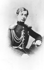 Russischer Fotograf - Porträt Großfürst Nikolai Alexandrowitsch von Russland (1843-1865)