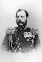 Deniere, Andrei (Heinrich-Johann) - Porträt des Zaren Alexander II. von Russland (1818-1881)