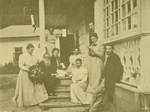 Tolstaja, Sofia Andrejewna - Lew Tolstoi mit Familie am Geburtstag seiner Frau