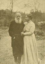Tolstaja, Sofia Andrejewna - Der letzte Hochzeitstag. Lew Tolstoi und Sofia Andrejewna am 23. September 1910