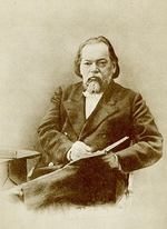 Russischer Fotograf - Porträt des Rechtsanwalts Fjodor Plewako (1842-1908)