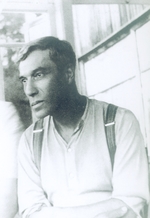 Unbekannter Fotograf - Der Dichter und Schriftsteller Boris Pasternak (1890-1960) in Peredelkino