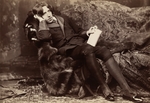 Sarony, Napoleon - Porträt des Schriftstellers Oscar Wilde (1854-1900)