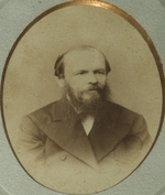 Fotoatelier N. Doss - Porträt von Schriftsteller Fjodor Michajlowitsch Dostojewski (1821-1881)