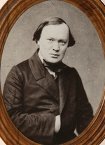 Lewizki, Sergei Lwowitsch - Porträt von Dramatiker Alexander Nikolajewitsch Ostrowski (1823-1886)