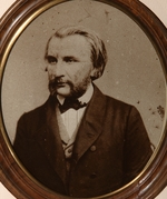 Lewizki, Sergei Lwowitsch - Porträt von Schriftsteller Iwan Sergejewitsch Turgenew (1818-1883)